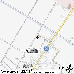 滋賀県守山市矢島町3623周辺の地図