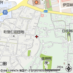 静岡県田方郡函南町仁田717-2周辺の地図