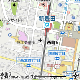 愛知県豊田市小坂本町1丁目10周辺の地図