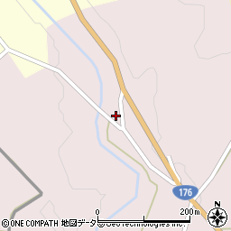 兵庫県丹波篠山市大山下1168周辺の地図