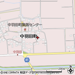 滋賀県東近江市中羽田町357周辺の地図