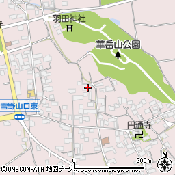 滋賀県東近江市上羽田町660周辺の地図