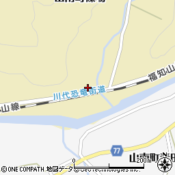 兵庫県丹波市山南町篠場35周辺の地図