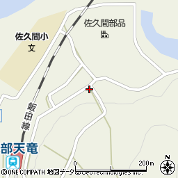 静岡県浜松市天竜区佐久間町半場315-5周辺の地図