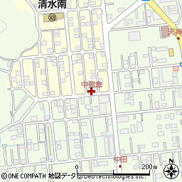 中徳倉周辺の地図