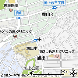 愛知県名古屋市緑区旭出1丁目202周辺の地図