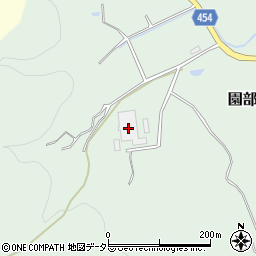 京都府南丹市園部町宍人平周辺の地図