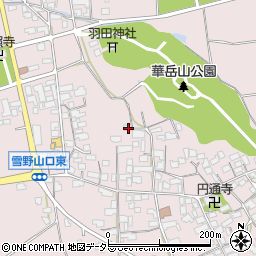 滋賀県東近江市上羽田町669周辺の地図