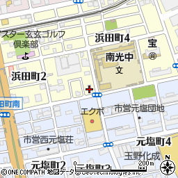 ファミリーマート浜田三丁目店周辺の地図
