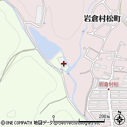 京都府京都市左京区岩倉上蔵町261周辺の地図