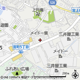 肉匠豊田宮上店周辺の地図