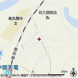 静岡県浜松市天竜区佐久間町半場237周辺の地図