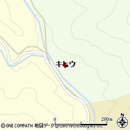 愛知県北設楽郡設楽町松戸キヒウ周辺の地図