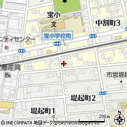 三和シヤッター工業株式会社　名古屋南営業所周辺の地図