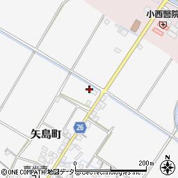 滋賀県守山市矢島町3628-1周辺の地図