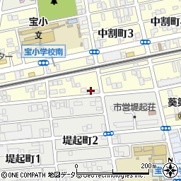 日本経済新聞　大江・森新聞店周辺の地図