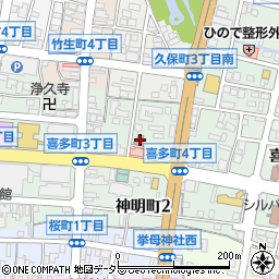 豊田喜多町郵便局 ＡＴＭ周辺の地図