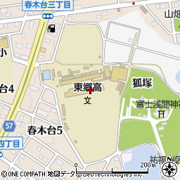 愛知県愛知郡東郷町春木狐塚周辺の地図
