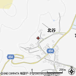 京都府南丹市八木町池ノ内北谷69周辺の地図