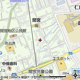 静岡県田方郡函南町間宮804-28周辺の地図