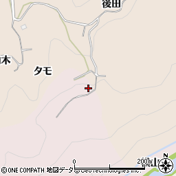 愛知県豊田市幸海町横山周辺の地図