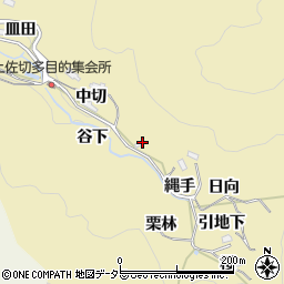 愛知県豊田市上佐切町縄手4周辺の地図