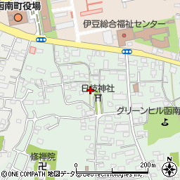 静岡県田方郡函南町柏谷39周辺の地図