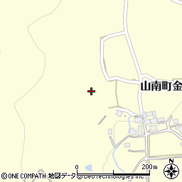 兵庫県丹波市山南町金屋362周辺の地図