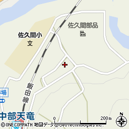 静岡県浜松市天竜区佐久間町半場103周辺の地図