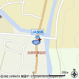 松井庄郵便局周辺の地図