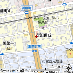 りらくる　南区・浜田町店周辺の地図
