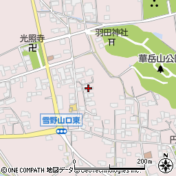 滋賀県東近江市上羽田町675周辺の地図