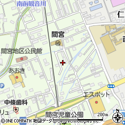 静岡県田方郡函南町間宮804-29周辺の地図