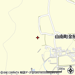 兵庫県丹波市山南町金屋364周辺の地図