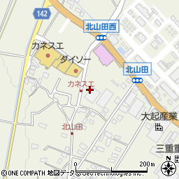 ウエルシア東員町山田店周辺の地図