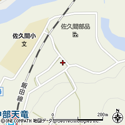 静岡県浜松市天竜区佐久間町半場239周辺の地図