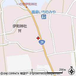 兵庫県宍粟市一宮町須行名周辺の地図