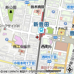 愛知県豊田市小坂本町1丁目9-5周辺の地図