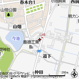 愛知県愛知郡東郷町春木山崎3696周辺の地図