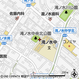 愛知県名古屋市緑区滝ノ水周辺の地図
