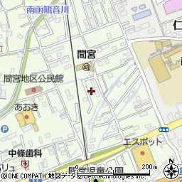 静岡県田方郡函南町間宮804-30周辺の地図
