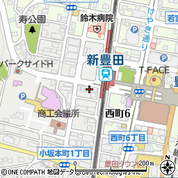 愛知県豊田市小坂本町1丁目9-4周辺の地図