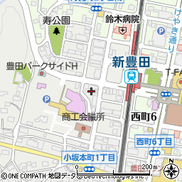 愛知県豊田市小坂本町1丁目8-3周辺の地図