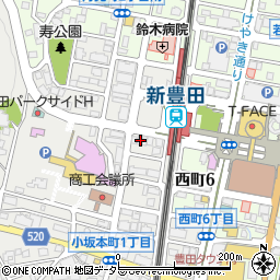 愛知県豊田市小坂本町1丁目9-2周辺の地図