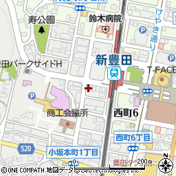 愛知県豊田市小坂本町1丁目9-1周辺の地図