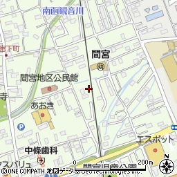 静岡県田方郡函南町間宮810-1周辺の地図