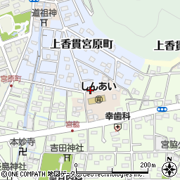 日本基督教団香貫教会周辺の地図