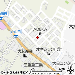 株式会社ＡＤＥＫＡ　三重工場・技術課周辺の地図