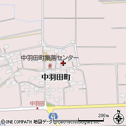 滋賀県東近江市中羽田町368周辺の地図