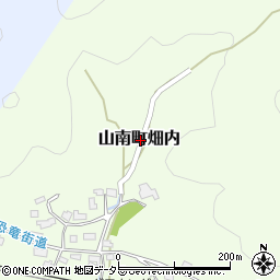 〒669-3104 兵庫県丹波市山南町畑内の地図